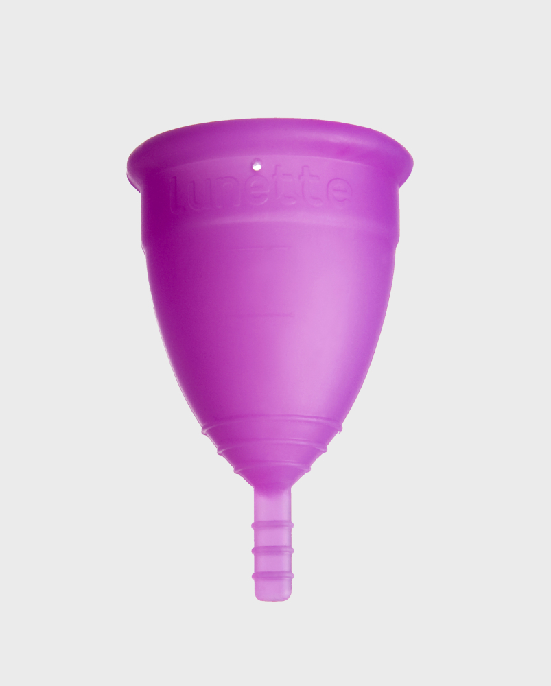 Reusable Lunette Period Cup Model 1 made of silicone