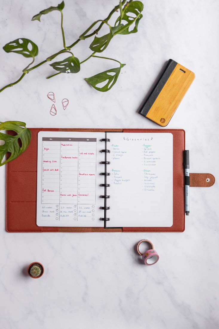 Leather-free case to protect your Asoki Planner