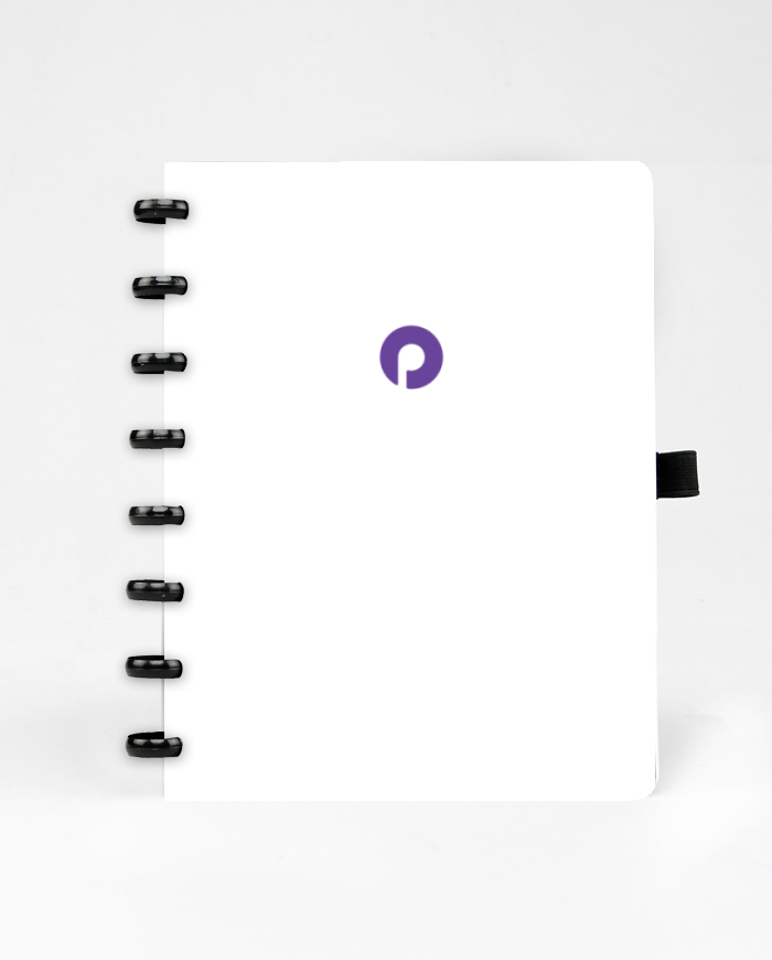 Custom notebook with erasable whiteboard pages and erasable pen